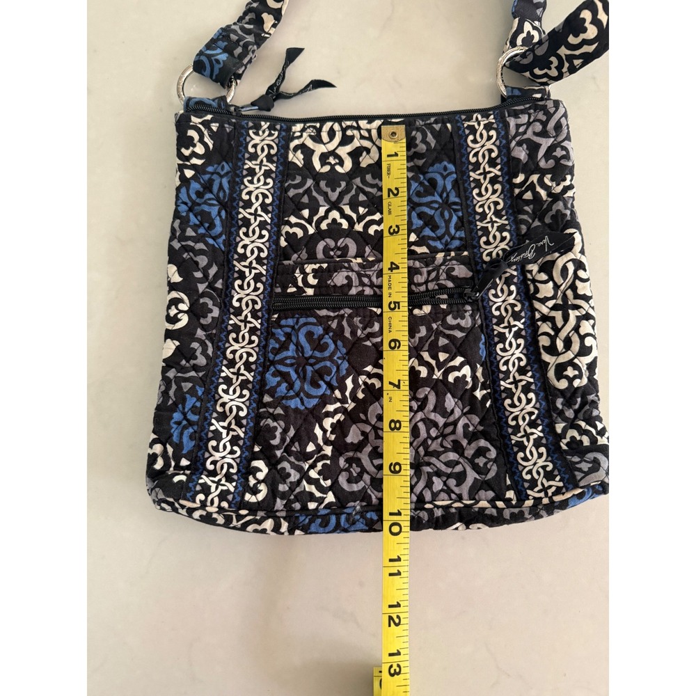 Vera Bradley Midnight Blues Quilted Cotton Hipster Crossbody Bag - Picture 2 of 6